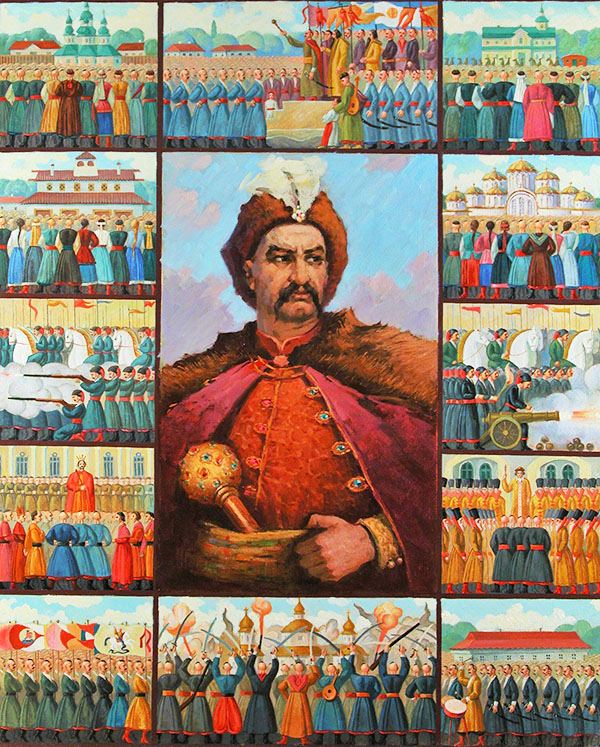 «Б. Хмельницький». 2000. Полотно, олія